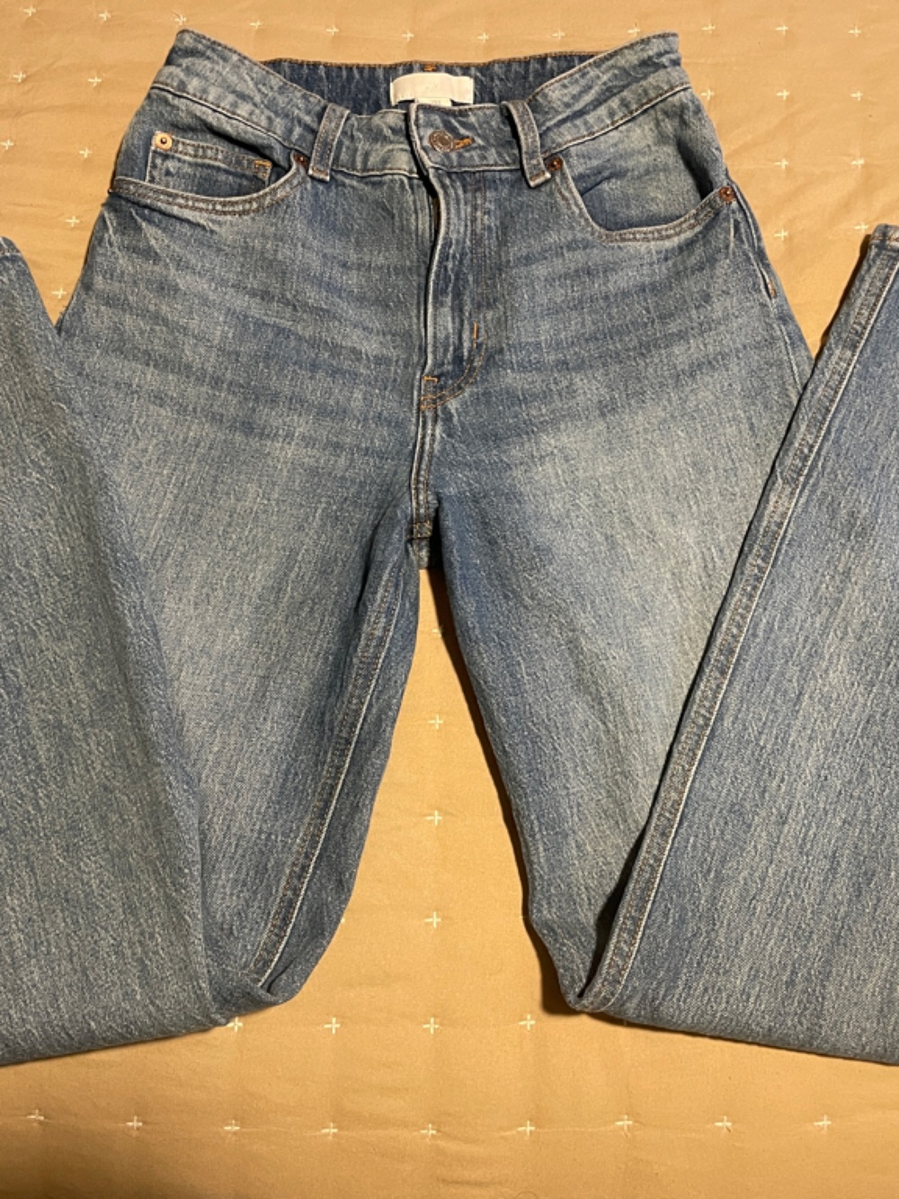 H&M High-Rise Light Blue Women’s Jeans wide leg
